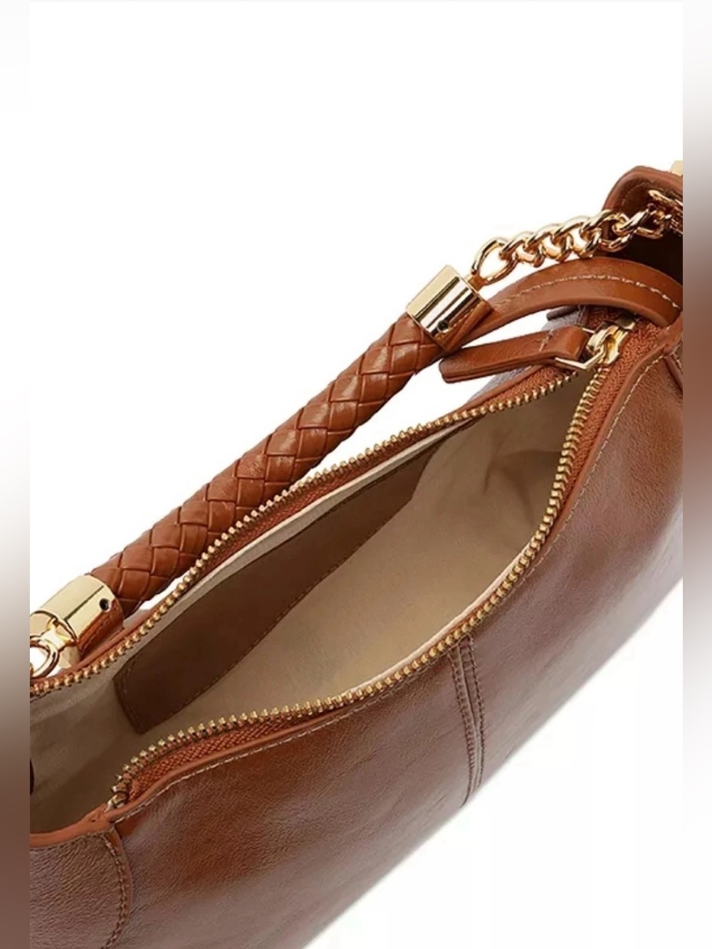 Arezzo Sloane Sm Leather C/B. Cognac. - Picture 9 of 11